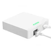 Smart Home Tuya Zigbee3.0 Gateway Wired LAN Hub Bridge Smart Life APP Remote Control Works with Alexa Google Assistant