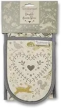 Cooksmart Woodland Double Oven Gloves