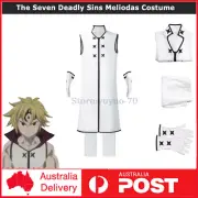 The Seven Deadly Sins Meliodas Dragon's Sin of Wrath Cosplay Costume Halloween