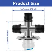 Drain Hose Seal Steel Floor Drain Connector with Silicone Seal Plug qixHI