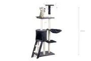 Pawever Pets 142cm Cat Scratcher / Scratching Post Tree