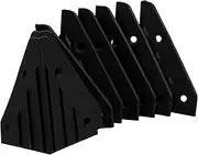 JOINPAYA Plastic Corner Protectors for Billiard Tables Speaker Stand Covers Right-angle Edge Guards Easy to Install 8 Pieces