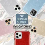 For Apple iPhone 14 Pro Max Bling Sparkly Glitter Luxury 3Layer Hybrid Slim Case