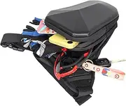 Thigh Bag | Drop Leg Bag | Men Motorcycle Leg | Motorcycle Hip Pouch | Riding Thigh Pack | Waterproof Drop Pouch Fanny Pack | tactiical Hip Belt for Travel, Riding and Outdoor Adventures, Black, Refer