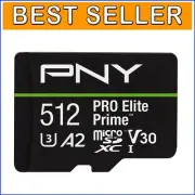 Professional 512GB microSD Card - Ultra-Fast, Waterproof, for Essential Devices
