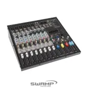 SWAMP S12-MK2 12 CH Mixing Desk - 6 Preamps - 2 AUX - Onboard FX - USB Audio