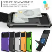 Shockproof Card Slot Holder Phone Case For iPhone 11 12 Pro Max XS X XR 8 7 6 SE