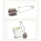 Sleek Stainless Steel Tea Strainer with Fine Mesh for Flawless Brewing