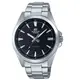 【CASIO】 EDIFICE 經典款簡約計時日曆腕錶 (EFV-140D-1A)-黑面 正版宏崑公司貨