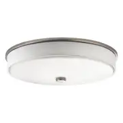Kichler 10886LED 1 Light 17.25"W LED Flush Mount Ceiling Fixture - Nickel