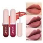 Lip Gloss Liquid Lip Tint Lip Makeup Mini Lipstick Matte Velvet Waterproof⭐