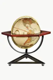 Replogle Hexagon Frank Lloyd Wright Globe 12" Antique Design. Brand New!