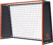 Soccer Rebound Trainer with Double-Sided Rebounding Net and Goal, Large