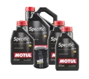 8L Motul SPECIFIC 948B 5W20 Wix Filter Motor Oil Change Kit API SN (for: Honda)