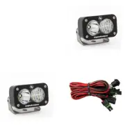 Baja Designs LED Work Light Clear Lens Driving Combo Pattern Pair S2 Sport