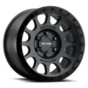 17x8.5 Method Race Wheels MR305 NV Matte Black W/ Gloss Lip Wheel 8x6.5 (0mm)