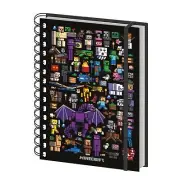 Minecraft - Mobbery - Spiral Notebook (A5)