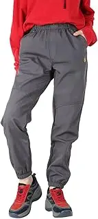 [Jingle Bongala] Kids Youth Waterproof Hiking Pants Fleece Lined Elastic Waist for Boys Girls Snow Pants Insulated