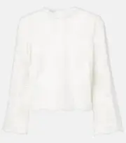 [Giambattista Valli] Giambattista Valli Lace blouse AU 12 white
