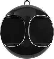 Hand held Round Mirror with Handle, Ideal Choice for Personal and Hair Salon use, can be held or Mount on The Wall