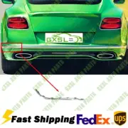 For Bentley Continental GT GTC 16-19 Rear Bumper Chrome Strip Left 3W3807917