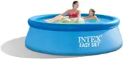 8 Foot INTEX Inflatable Easy Set Portable Swimming Pool Backyard Above Ground