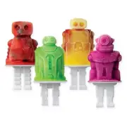 NEW Tovolo Robot Ice Pop Molds And Tray