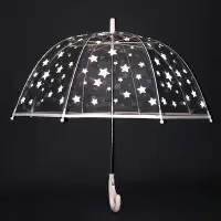 在飛比找蝦皮商城精選優惠-免運 雨傘 太陽傘 晴雨傘 復古 兒童傘小孩寶寶安全反光星星