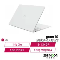 在飛比找蝦皮商城優惠-【福利品】LG gram 16 16Z90R-G.AA54C