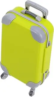 ERINGOGO Miniature Suitcase Realistic Doll House Accessory Luggage Case Material for Doll Travel Decor and Scene Layouts