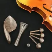 5 sets 4/4 violin parts luthier Accessory Wenge wood pegs tailpiece chinrest