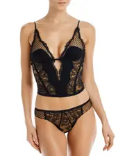 La Perla Mixed Lace Bustier