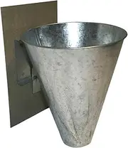 S Chicken Kill Cone - Wall Mount Poultry Bird Duck - Killing Funnel Restraint
