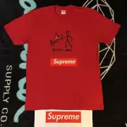 SUPREME SPITFIRE CAT TEE (RED) (LARGE) SS18 BANDANA BOX LOGO T-SHIRT FTP