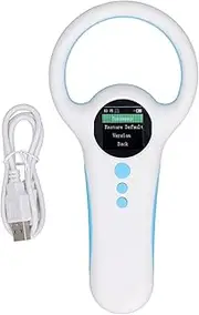 Pet Microchip Reader 134.2KHZ 125KHZ Handheld ID Scanner Non Animal Tag Scanner USB Data Connection for Pets and Vets