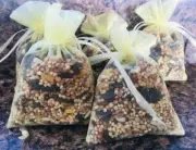 75 Light Yellow) Birdseed Bags, Organic, All Natural, Fast Shipment Included