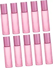 TOVINANNA 10Pcs Glass Roller Bottles for Essential Oils and Perfume Refillable Empty Roller Bottles for Travel and Storage for and Aromatherapy