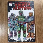 Star Wars Boba Fett & Friends By Rob Israel Art Sketch Cvr Marvel Comics 2021
