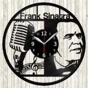 Frank Sinatra Vinyl Record Wall Clock Decor Handmade 2297