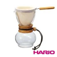 在飛比找momo購物網優惠-【HARIO】濾布欖橄木手沖咖啡壺240ml 1-2杯(DP