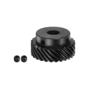 Helical Gear 10mm Aperture 26T 1 Mod Hardened Steel Motor Gear, Left Direction