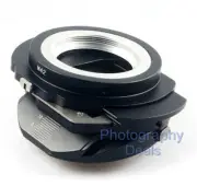 Tilt Shift T&S Lens Adapter for M42 Screw Mount Lens to EF-M M50 M200 M10 Camera