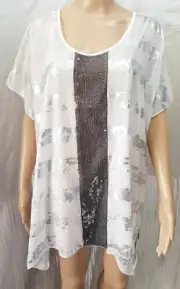 NEW TS TAKING SHAPE WHITE SHEER OVERTOP SIZE 20 NWT RRP $149