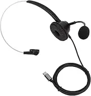 H360TYPEC Professional Call Center Headset with Noise Canceling Microphone for Online Courses
