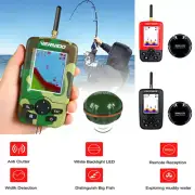 Portable Wireless Fish Finder Sonar Sensor LCD Display 100m Fishing Tackle Tool