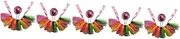 Minkissy 5 Sets Bearded Dragon Harness Lizard Wedding Dress Tutu Skirt Hat Costume Set Photo Party Outfit