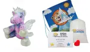 Make Your Own Stuffed Animal Cuddly Soft Stardust the Unicorn Kit 16"- No Sew -