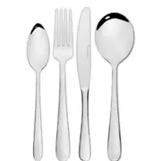 Stanley Rogers Albany Table Fork, Knife, Teaspoon, Soup Spoon x 48