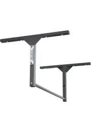 Ceiling or Wall Mountable Pull Up Bar,Standard (9-foot ceilings), Grey