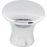 Top Knobs Cabinet Oculus Knob 1 1/8 Inch Polished Chrome